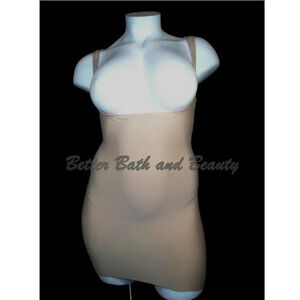 MEDIUM Sears Slim Shape Firm Control‎ Torsette Slip Shaper Beige NWT